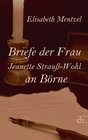 Buchcover Briefe der Frau Jeanette Strauß-Wohl an Börne