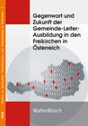 Buchcover Gegenwart und Zukunft der Gemeinde-Leiter-Ausbildung in den Freikirchen in Österreich