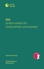 Buchcover ESG einfach erklärt für Unternehmer und Praktiker