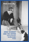 Buchcover Arno Schmidt und die Antike
