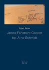 Buchcover James Fenimore Cooper bei Arno Schmidt