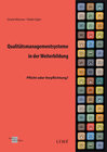 Buchcover Qualitätsmanagementsysteme in der Weiterbildung