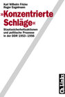 Buchcover Konzentrierte Schläge