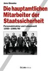 Buchcover Die hauptamtlichen Mitarbeiter der Staatssicherheit