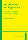 Buchcover Introduction to Linguistics