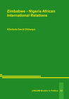 Buchcover Zimbabwe - Nigeria African International Relations