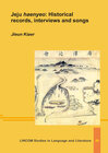 Buchcover Jeju haenyeo: Historical records, interviews and songs