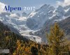 Buchcover Alpen 2017 Großformat-Kalender 58 x 45,5 cm