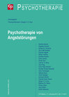 Buchcover Psychotherapie von Angststörungen