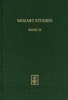 Buchcover Mozart Studien Band 20