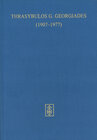 Buchcover Thrasybulos G. Georgiades (1907-1977). Rhythmus - Sprache - Musik