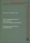 Buchcover "Die Emporbringung der Musik in allen ihren Zweigen" - Musikalische Institutionen im Biedermeier