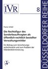 Buchcover Die Rechtsfigur des Sonderbeauftragten als öffentlich-rechtlich bestellter Verwaltungsmittler