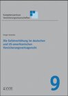 Buchcover Die Gefahrerhöhung im deutschen und US-amerikanischen Versicherungsvertragsrecht