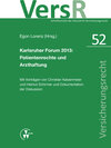Buchcover Karlsruher Forum 2013: Patientenrechte und Arzthaftung