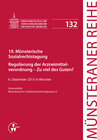 Buchcover 19. Münsterische Sozialrechtstagung