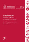 Buchcover 32. Münsterischer Versicherungstag