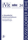 Buchcover 4. Düsseldorfer Verkehrsrechtsforum
