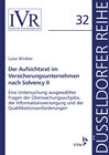 Buchcover Der Aufsichtsrat im Versicherungsunternehmen nach Solvency II