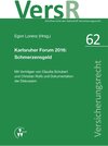 Buchcover Karlsruher Forum 2016: Schmerzensgeld