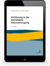 Buchcover Einführung in die betriebliche Altersversorgung