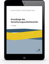 Buchcover Grundzüge des Versicherungsaufsichtsrechts