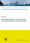 Buchcover Naturkatastrophen und die Grenzen der Leistungspflicht des Versicherers