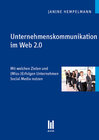Buchcover Unternehmenskommunikation im Web 2.0