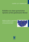 Buchcover Reduktion von slawo-germanischen Sprachen auf den gemeinsamen Nenner