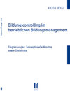 Buchcover Bildungscontrolling im betrieblichen Bildungsmanagement