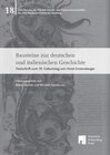 Buchcover Bausteine zur deutschen und italienischen Geschichte