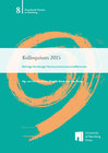 Buchcover Kolloquium 2015