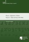 Buchcover Slavic Alphabet Tables