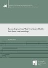 Buchcover Reverse Engineering of Real-Time System Models From Event Trace Recordings