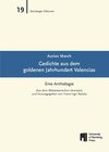 Buchcover Gedichte aus dem goldenen Jahrhundert Valencias