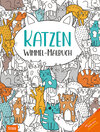 Buchcover Katzen – Wimmel-Malbuch