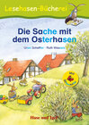 Buchcover Die Sache mit dem Osterhasen / Silbenhilfe