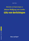 Buchcover Begleitmaterial: Götz von Berlichingen