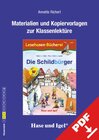 Buchcover Begleitmaterial: Die Schildbürger / Silbenhilfe
