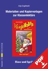 Buchcover Begleitmaterial: Kugelblitz als Weihnachtsmann