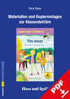 Buchcover Begleitmaterial: Tim tanzt / Silbenhilfe