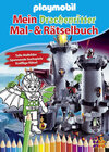 Buchcover Playmobil. Mein Drachenritter-Mal-und-Rätselbuch