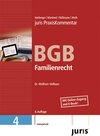Buchcover juris Praxiskommentar BGB Gesamtausgabe / Familienrecht