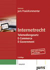 Buchcover juris PraxisKommentar Internetrecht