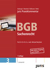 Buchcover juris Praxiskommentar BGB Gesamtausgabe / Sachenrecht