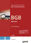 Buchcover juris Praxiskommentar BGB Gesamtausgabe / Erbrecht