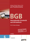 Buchcover juris Praxiskommentar BGB Gesamtausgabe / Internationales Privatrecht und UN-Kaufrecht