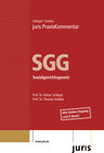 Buchcover juris Praxiskommentar SGG