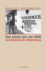 Buchcover Das letzte Jahr der DDR