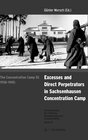 Buchcover The concentration camp SS 1936–1945: Excess and direct perpetrators in Sachsenhausen concentration camp